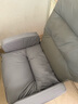 奥伦福特老板椅办公椅电脑椅靠背椅家用可躺转椅搁脚午休电竞椅子懒人座椅 灰色豪华款-带扶手袋 实拍图