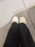 他她（TATA）厚底板鞋女松糕小白鞋商场新款2024春季DWBX1AM4【预售】 米白 37 晒单实拍图
