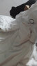 真维斯短袖t恤男春夏季青少年宽松学生休闲情侣半袖纯棉体恤衫潮流上衣 白色（自由签胸标） XL(体重135-155斤左右) 晒单实拍图