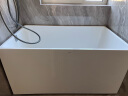 浪鲸（SSWW）卫浴一体成型独立式小户型浴缸家用成人亚克力深泡方形泡澡浴池缸 1.2米独立式浴缸 实拍图