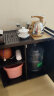 皇威马 移动茶桌家用小茶台竹木茶车茶几茶具套装自动烧水壶一体茶水柜 65长单门+金色全自动 实拍图