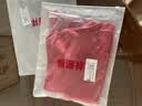 罗蒙（ROMON）羊绒衫女24年秋冬新款圆领针织衫宽松显瘦羊毛衫毛衣女薄款打底衫 豆沙红 XL 125-135斤 实拍图