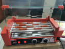艾士奇（AISHIQI） 全自动商用烤肠机家用烤香肠机热狗机烤火腿肠机器 升级款 5棍/玻璃罩/门【橙】 晒单实拍图