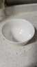 錦鳯 纯白骨瓷碗米饭碗汤碗景德镇餐具家用陶瓷大面碗汤锅高脚碗1个装 小碗4.5英寸金钟碗 实拍图