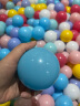 BG-BABYGO海洋球池室内围栏波波球弹力婴儿童玩具彩色球加厚安全无味 200个装 七彩冰激凌7CM 加厚环保 安全无味 实拍图