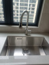 箭牌（ARROW） 【政府补贴】304不锈钢厨房水槽加厚手工水槽集渣大单槽洗菜盆 【提拉下水】70*43-不锈钢龙头 实拍图