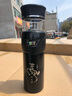 杯鑫格保温杯茶水分离杯304不锈钢泡茶男女士创意车载功夫茶杯子  商务黑600ml 实拍图