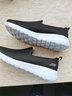 SKECHERS斯凯奇女鞋 GO WALK JOY一脚蹬健步鞋夏季透气网布休闲鞋妈妈鞋 15600/BKW 黑色/白色 36 实拍图