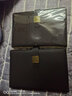 木雷 商务笔记本本子文具定制加厚带扣礼盒套装带笔磁扣可印logo记事本办公用品开会议工作日记本记录本 601-A5黑色 实拍图