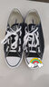 匡威（Converse）经典帆布鞋男 AllSTAR 透气休闲鞋子 黑色运动板鞋女 101001 44 实拍图