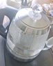 M全自动底部上水电热水壶家用茶台烧水壶茶桌烧水煮茶保温一体机嵌入功夫茶具泡茶壶煮茶套装开水壶 1L 【烧水+煮杯锅】黑色20X37CM 实拍图