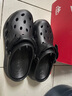 卡帕（Kappa）官方女鞋透气洞洞鞋凉鞋休闲运动外穿凉拖鞋子女 黑色 39-40 实拍图