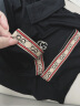 KMZOE中年妈妈夏装运动服套装2024新款中老年女装短袖T恤夏季休闲上衣 黑色 L (建议102-115斤左右) 晒单实拍图
