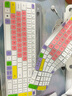 升派 适用于 罗技专用 MK470 K580 台式机键盘保护膜无线笔记本电脑蓝牙膜贴罩套pebble MK470/K580五彩粉底膜 实拍图