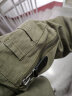 马登女装 美式复古MA1飞行员夹克外套vintage纯棉短款棒球服上衣秋 军绿色 L 晒单实拍图