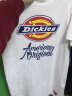 dickiesDickies 时尚字母LOGO印花短袖T恤 DK007087   白色 S 实拍图