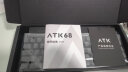 ATK68 电竞磁轴键盘 有线单模 客制化狼队电竞无畏契约 PBT透光键帽RT模式68键游戏机械键盘 黑色（G版） 实拍图