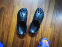 卡骆驰（crocs）洞洞鞋男鞋女鞋 25夏季新款贝雅拖鞋轻便透气情侣鞋沙滩鞋凉鞋 贝雅卡骆班-石板灰 42 -43 /M9W11/270mm 实拍图
