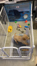华美龙宠物狗围栏室内狗笼子小型犬中型犬比熊柯基狗窝兔子门栏隔离护栏 白色（含睡垫等6件套） 【长60宽60高60 4片】适合5斤内 实拍图