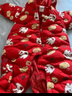 巴拉巴拉连体衣婴儿衣服宝宝秋冬装外出羽绒服新款抱衣盘扣造型 中国红-盘扣设计-60611 90cm（充绒量 90g） 实拍图