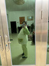 月子服秋冬季三件套珊瑚绒加厚加绒产后可哺乳孕妇睡衣冬天家居服 AB2172绿色 女XL码建议135-155斤以内 实拍图