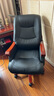 黎明 老板椅办公椅实木脚大班椅皮椅升降转椅电脑椅JSM-06 实拍图