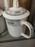 页川百世（YeChuan Best）陶瓷杯带盖景德镇大号茶杯水杯办公室会议杯酒店宾馆水杯 紫微星 实拍图