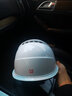 海华（HAIHUA）高强度电力安全帽 工地工程施工 领导头盔 免费印字A3 白色 旋钮式调节 实拍图
