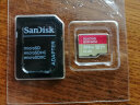 闪迪（SanDisk）micro SD 支持4K高速拍摄 TF手机存储卡 运动相机，迷你相机卡 190MB 256G 实拍图