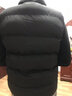 左斯客棉衣马甲男2024秋冬新款棉马甲男士立领大码坎肩韩版修身马甲男潮 黑色 L 实拍图