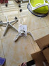 奥伦福特 电脑椅 家用办公椅靠背椅转椅书房椅子学生座椅人体工学椅学习椅 JF-白框绿网【折叠背】 实拍图