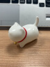 苏氏陶瓷（SUSHI CERAMICS）羊脂玉瓷茶具配件茶宠致白小猫咪 实拍图