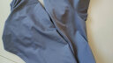 探拓（TECTOP）速干T恤 轻薄透气男情侣款圆领短袖纯色速干衣 TS3043 男款宝蓝色 L 实拍图