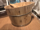 古希诺（GUXINUO） 古希诺 香柏木泡脚桶木桶家用泡脚盆木盆洗脚盆实木足浴盆木桶 25cm柏木加厚双耳桶+实木盖+艾草 实拍图