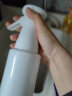 家の物语（KATEI STORY）日本消毒专用纳米喷雾瓶酒精喷壶雾化高压喷水壶浇花美发空小瓶子 升级款白色300ml 实拍图