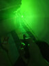 曼戈途强光激光笔充电售楼远射大功率绿光镭射灯外线驾校逗猫指星笔 黑色（外壳）绿光+满天星 实拍图