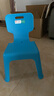 禧天龙（Citylong）福娃椅家用宝宝椅小板凳弧形凳腿塑料靠背加厚防滑小凳子 【孔雀蓝】加厚靠背凳 20cm -30cm 实拍图