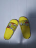 巴布豆儿童拖鞋男女童宝宝婴幼儿凉拖鞋室内居家洗澡防滑软底外穿一字拖 柠檬黄 27 内长18.5cm 适合脚长17.5-18cm 实拍图