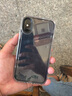 墨迪 适用于苹果xr/xs/max手机壳7/8plus透明加厚防摔保护套网红潮软壳个性创意 【透黑色】 苹果X/XS通用 实拍图
