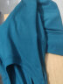 NASA GISS重磅260g纯棉短袖t恤男纯色圆领厚实不透纯白打底衫男女体恤上衣 孔雀绿 M体重110-130斤 实拍图