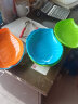 萨夫百德5个装创意树叶形客厅糖果盘塑料零食盘干果盘水果盘颜色随机 中号23.5*17.5*4CM 实拍图