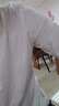 真维斯（Jeanswest）白色打底衫男2025新款春秋重磅纯棉内搭上衣学生圆领长袖T恤男士 白色(快乐柯基胸标) L (175) (收藏加购优先发) 实拍图