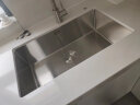 华帝（VATTI）厨房水槽洗菜盆一体盆 大单槽水池盆不锈钢水槽洗菜盘单槽排水快 实拍图