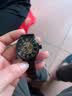 欧绮娜（MG.ORKINA MG）女士时尚个性女表 镂空飞轮自动机械表 罗马刻度腕表 情人节礼物 黑壳黑面米兰带 实拍图