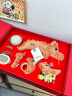 EVOCELER新生儿礼盒安抚玩偶初生宝宝龙年满月见面礼手摇铃婴儿玩具 实拍图