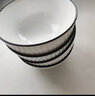 尚行知是碗盘餐具陶瓷家用碗套装日式饭碗盘子菜盘菜碟泡面碗碗筷釉下彩 5英寸饭碗(4个装) 实拍图