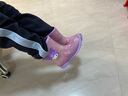 Hello Kitty儿童雨鞋女童中筒防滑雨靴库洛米小孩宝宝水鞋 梦幻紫 210mm 实拍图