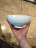 瓷航（CiH） 瓷航日式创意陶瓷泡面碗泡面杯餐具套装方便面碗汤碗大号带盖 大号纯白泡面碗，配绿色餐具 晒单实拍图