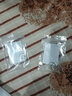炙真银楼 99足银耳环女款 时尚女士简约耳圈耳坠银饰首饰品送女友生日礼物 小号 光面款  买1对送1对试戴 实拍图