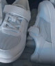 鸿星尔克（ERKE）童鞋男女大小童白色滑板鞋儿童网孔透气运动鞋75122201141正白36 晒单实拍图